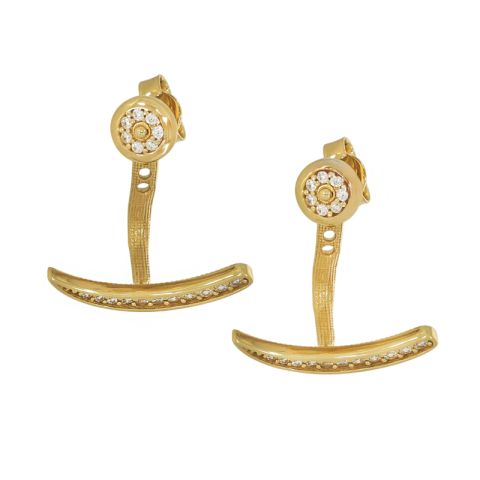 Cercei, Aur Galben, 14 k, 2.82 gr, Cod Produs: 725368 - 1