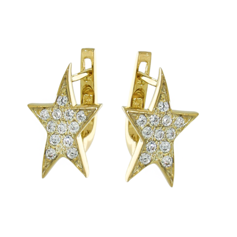 Cercei, Aur Galben, 14 k, 2.31 gr, Cod Produs: 726971 - 1