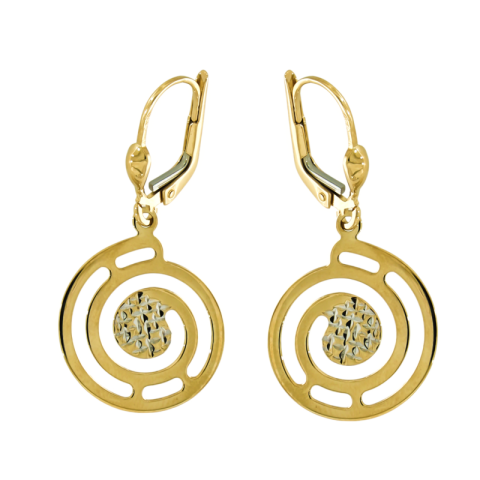 Cercei, Aur Galben, 14 k, 2.04 gr, Cod Produs: 727300 - 1