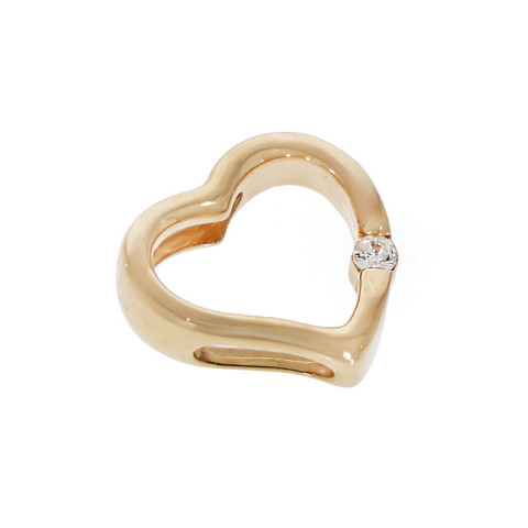 Pandantiv, Aur Galben, 18 k, 0.48 gr, cu Diamante, Cod Produs: 727662 - 2