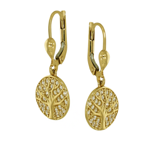 Cercei, Aur Galben, 14 k, 2.61 gr, Cod Produs: 729416 - 1