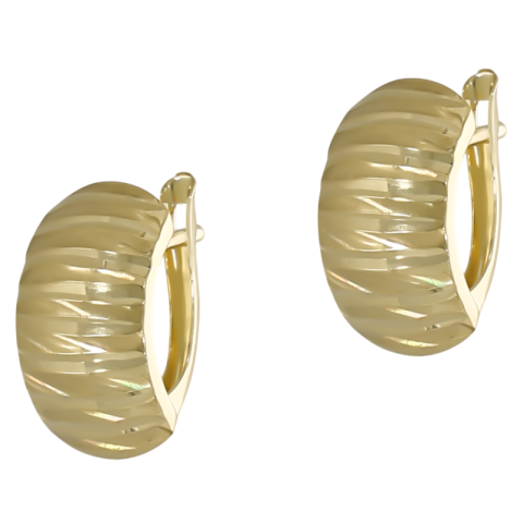 Cercei, Aur Galben, 14 k, 1.57 gr, Cod Produs: 729751 - 1