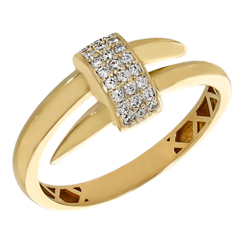 Inel, Aur Galben, 14 k, 2.29 gr, Cod Produs: 729945 - 1