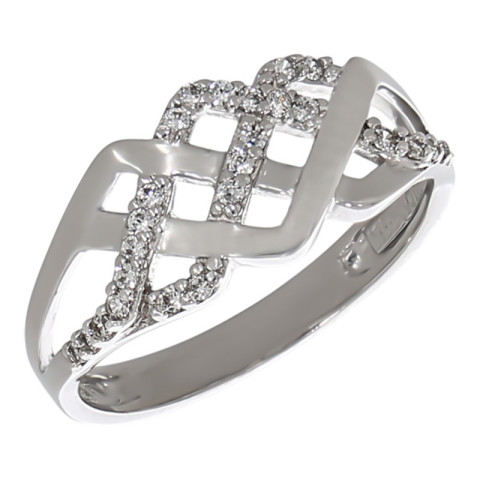 Inel, Aur Alb, 14 k, 2.36 gr, Cod Produs: 731921 - 1