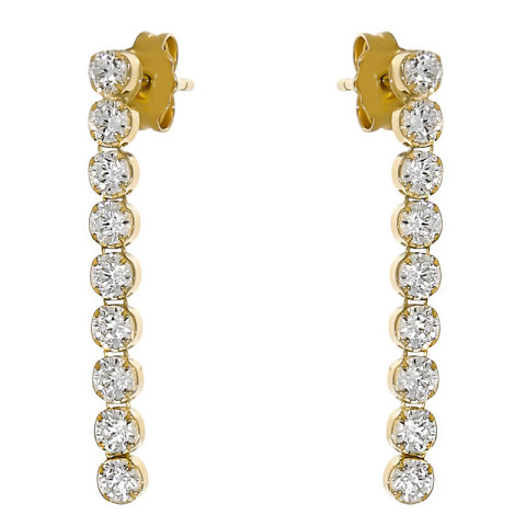 Cercei, Aur Galben, 14 k, 1.96 gr, Cod Produs: 732930 - 1