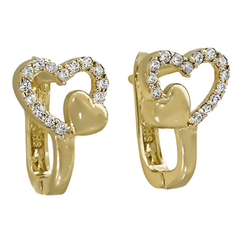 Cercei, Aur Galben, 14 k, 2.04 gr, Cod Produs: 733461 - 1