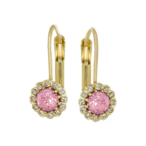 Cercei, Aur Galben, 14 k, 1.95 gr, Cod Produs: 734087 - 1