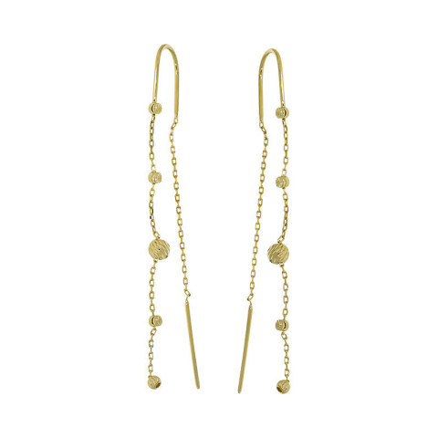 Cercei, Aur Galben, 14 k, 1.65 gr, Cod Produs: 734935 - 1