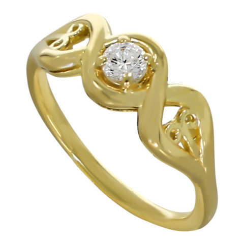 Inel, Aur Galben, 14 k, 2.88 gr, Cod Produs: 735049 - 1