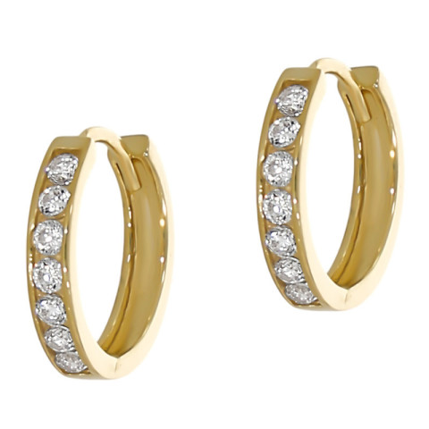 Cercei, Aur Galben, 14 k, 1.89 gr, Cod Produs: 735064 - 1