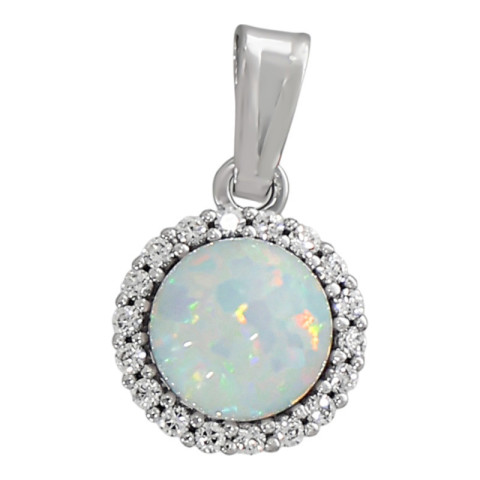 Pandantiv, Aur Alb, 14 k, 1.42 gr, Cod Produs: 735065 - 1