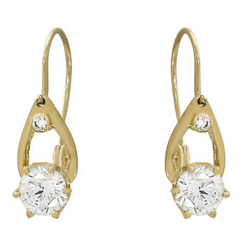 Cercei, Aur Galben, 14 k, 3.19 gr, Cod Produs: 735436 - 1