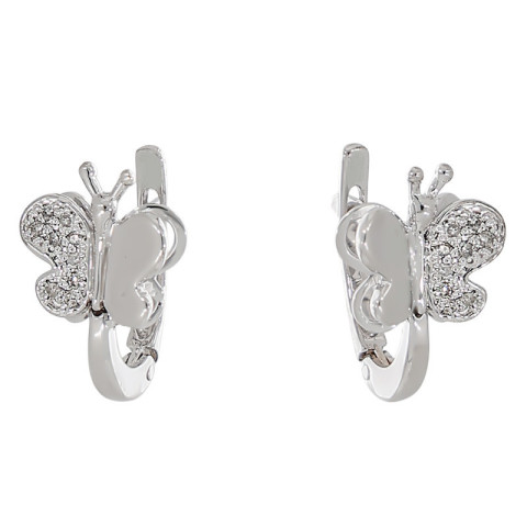 Cercei, Aur Alb, 14 k, 2.69 gr, Cod Produs: 736315 - 1