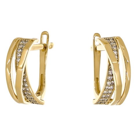 Cercei, Aur Galben, 14 k, 3.59 gr, Cod Produs: 736682 - 1