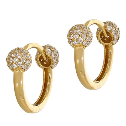 Cercei, Aur Galben, 14 k, 2.93 gr, Cod Produs: 737020 - 1