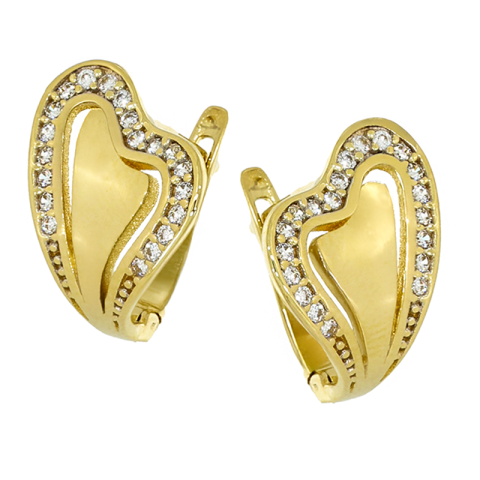 Cercei, Aur Galben, 14 k, 2.86 gr, Cod Produs: 737831 - 1