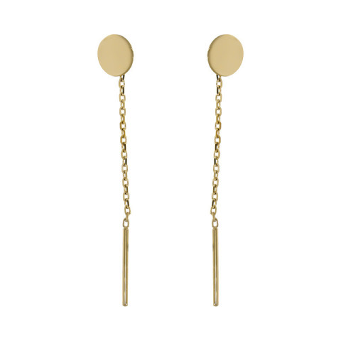 Cercei, Aur Galben, 14 k, 1.17 gr, Cod Produs: 738538 - 1