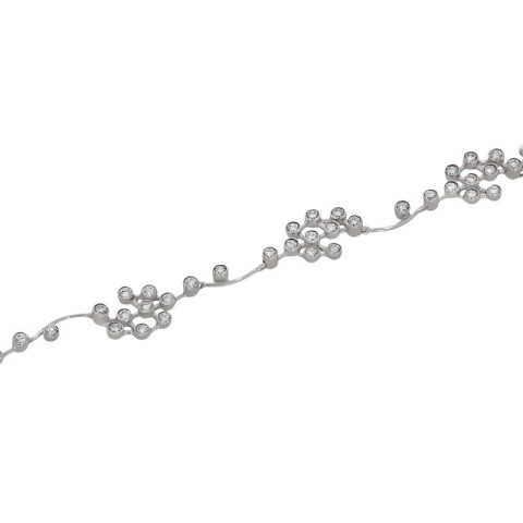 Bratara, Aur Alb, 14 k, 9.12 gr, Cod Produs: 738606 - 2