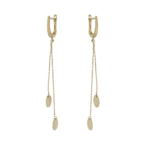 Cercei, Aur Galben, 14 k, 2.54 gr, Cod Produs: 739236 - 1