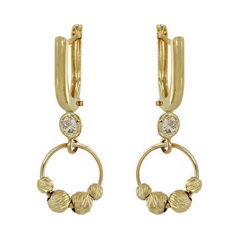 Cercei, Aur Galben, 14 k, 2.62 gr, Cod Produs: 739736 - 1