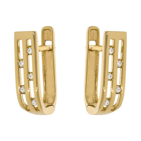 Cercei, Aur Galben, 14 k, 2.17 gr, Cod Produs: 739788 - 1