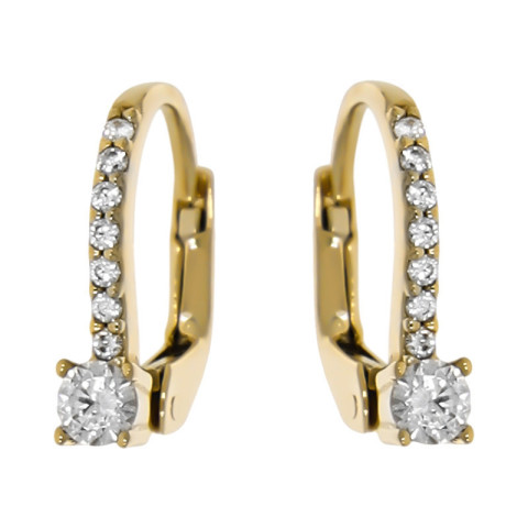 Cercei, Aur Galben, 14 k, 1.65 gr, Cod Produs: 739833 - 1