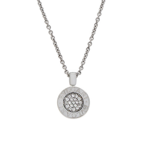 Colier, Aur Alb, 18 k, 10.07 gr, cu Diamante, Cod Produs: 739883 - 2