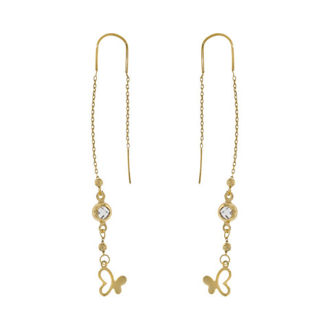 Cercei, Aur Galben, 14 k, 1.83 gr, Cod Produs: 739933 - 1