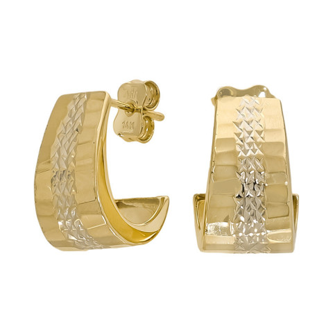 Cercei, Aur Mixt, 14 k, 2.1 gr, Cod Produs: 740038 - 1