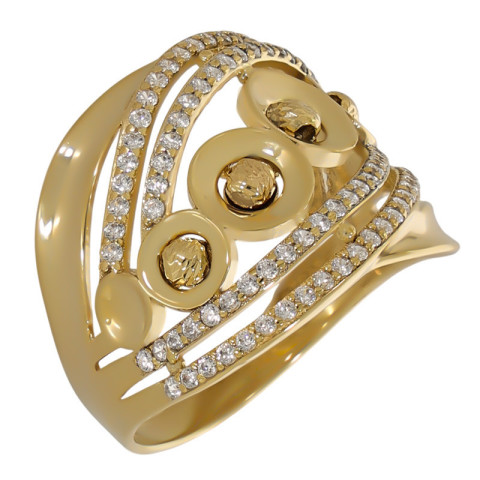 Inel, Aur Galben, 14 k, 4.16 gr, Cod Produs: 740213 - 1