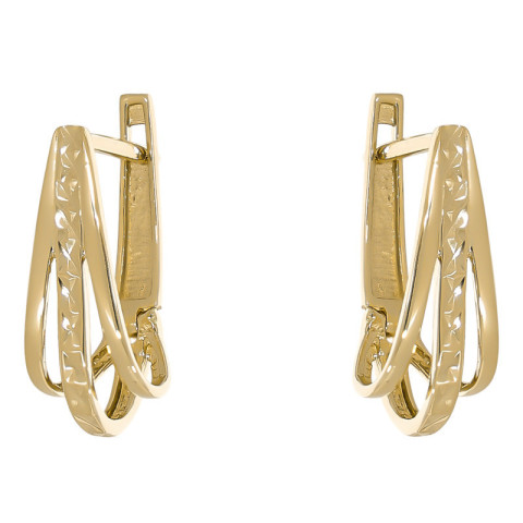 Cercei, Aur Galben, 14 k, 3.21 gr, Cod Produs: 740314 - 1