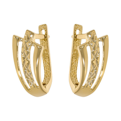 Cercei, Aur Galben, 14 k, 2.19 gr, Cod Produs: 740754 - 1