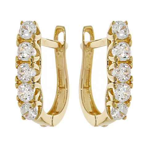 Cercei, Aur Galben, 14 k, 2.93 gr, Cod Produs: 741512 - 1