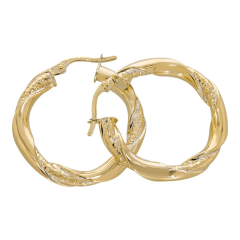 Cercei, Aur Galben, 18 k, 2.44 gr, Cod Produs: 741567 - 1