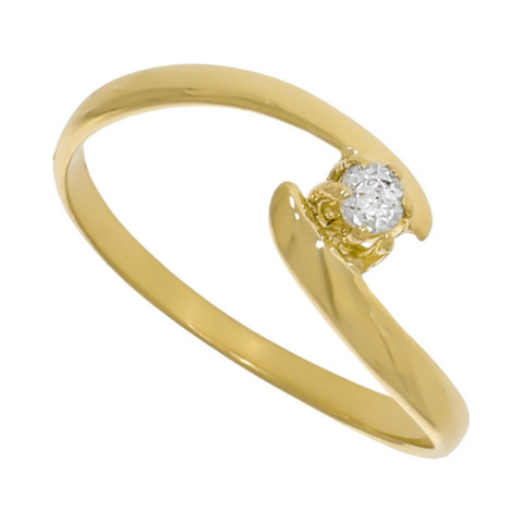 Inel De Logodna, Aur Galben, 14 k, 1.43 gr, Cod Produs: 742065 - 2