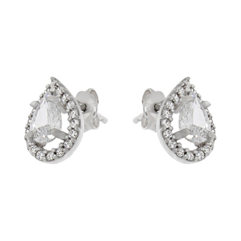 Cercei, Aur Alb, 14 k, 1.69 gr, Cod Produs: 742282 - 1