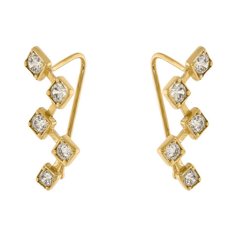 Cercei, Aur Galben, 14 k, 1.8 gr, Cod Produs: 742695 - 1