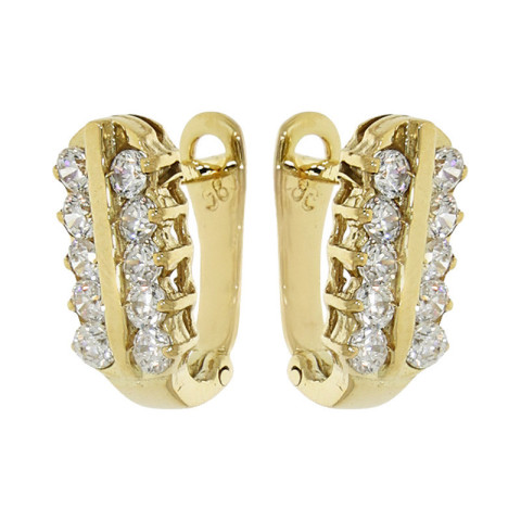 Cercei, Aur Galben, 14 k, 4.4 gr, Cod Produs: 743764 - 1