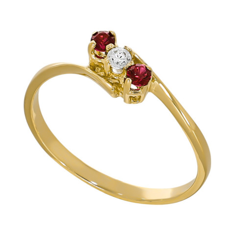 Inel, Aur Galben, 14 k, 1.91 gr, Cod Produs: 744180 - 1