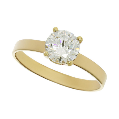 Inel De Logodna, Aur Galben, 14 k, 1.95 gr, Cod Produs: 744396 - 1