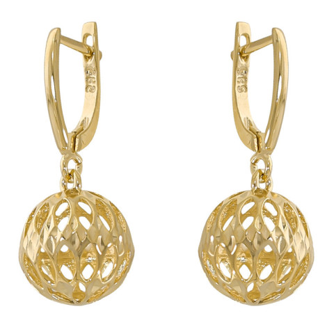 Cercei, Aur Galben, 14 k, 3.6 gr, Cod Produs: 746720 - 1