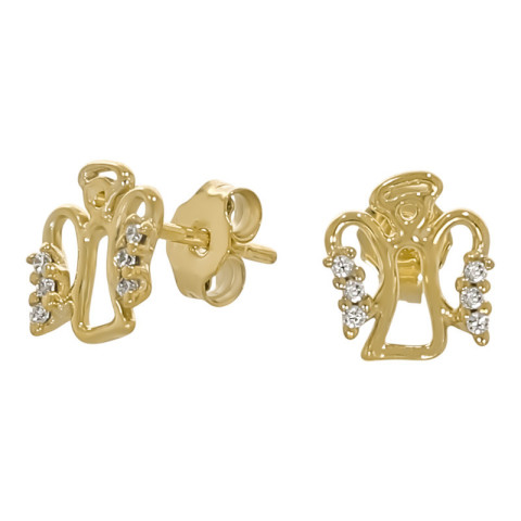 Cercei, Aur Galben, 18 k, 1.26 gr, Cod Produs: 746916 - 1