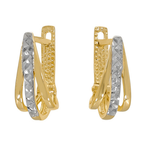 Cercei, Aur Mixt, 14 k, 2.2 gr, Cod Produs: 746982 - 1