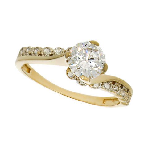 Inel, Aur Galben, 14 k, 1.92 gr, Cod Produs: 747081 - 1