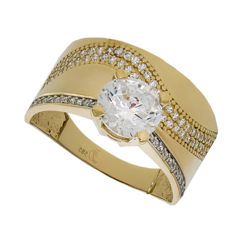 Inel, Aur Galben, 14 k, 4.39 gr, Cod Produs: 747231 - 1