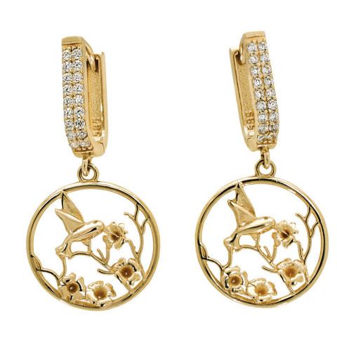 Cercei, Aur Galben, 14 k, 2.83 gr, Cod Produs: 747649 - 1