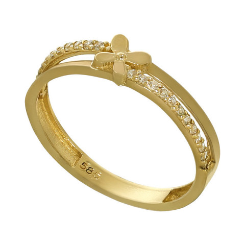 Inel, Aur Galben, 14 k, 1.86 gr, Cod Produs: 747777 - 1