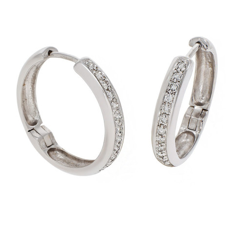 Cercei, Aur Galben, 14 k, 6.93 gr, cu Diamante, Cod Produs: 748740 - 2