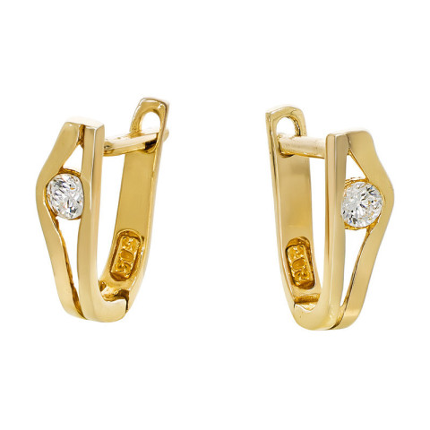 Cercei, Aur Galben, 14 k, 1.83 gr, Cod Produs: 748900 - 1