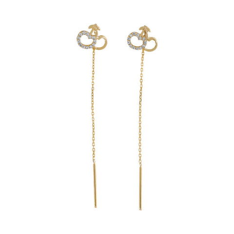 Cercei, Aur Galben, 14 k, 1.66 gr, Cod Produs: 749809 - 1